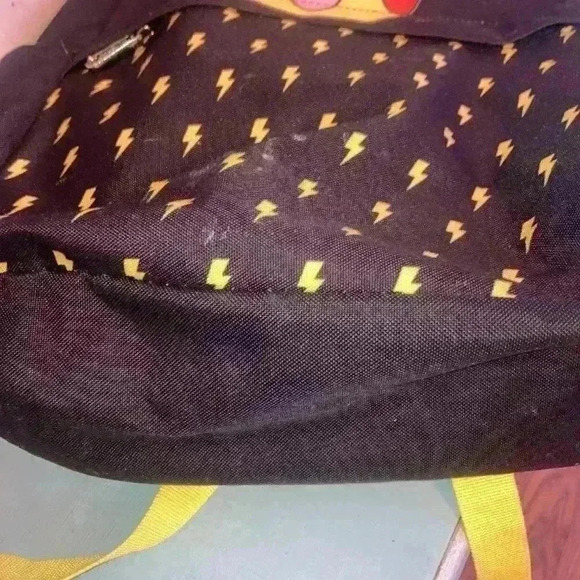 Loungefly x Pokemon Pikachu Extremely Rare Black Backpack Laptop Storage - Picture 8 of 9